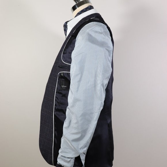 Luigi Bianchi Mantova Sport Jacket 42R/52 Virgin Wool Slim Fit. Made in Italy. - Picture 9 of 10